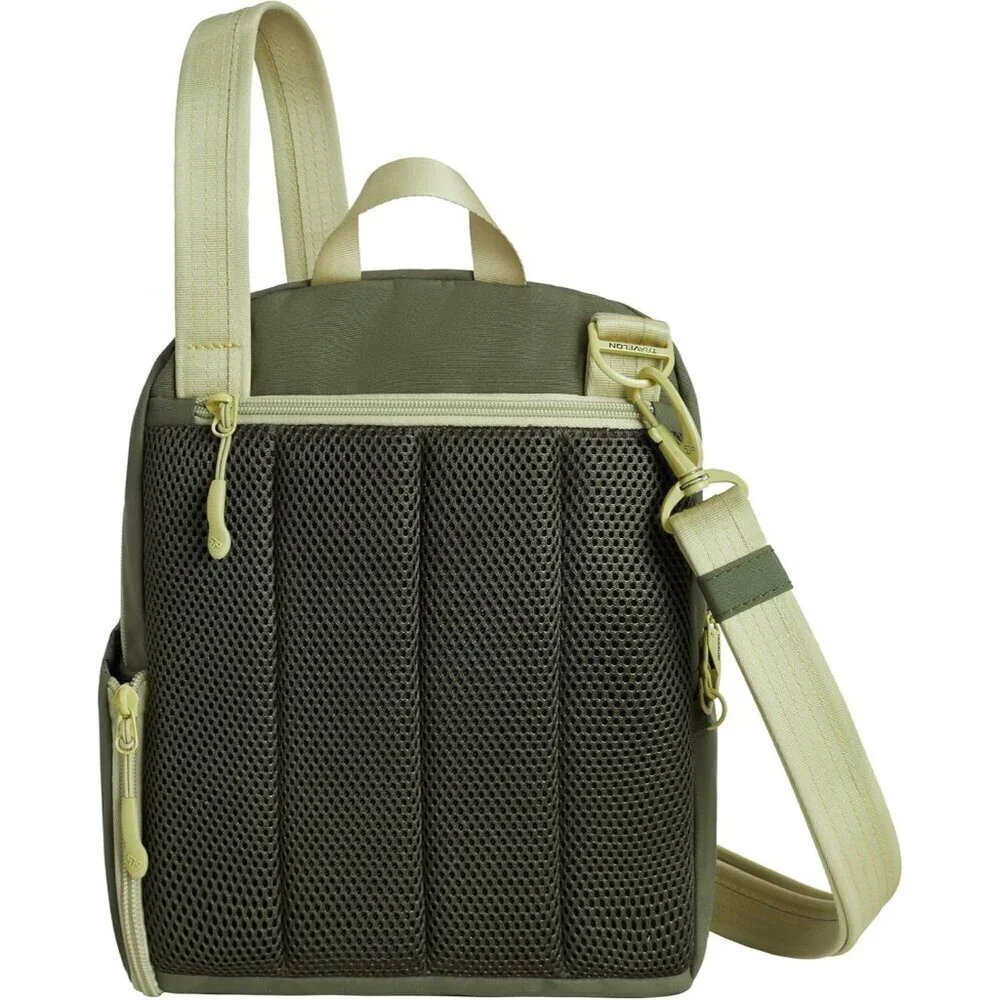 Unisex Olive adult Travelon Anti-theft the Voyages Tour Bag Imported Zipper